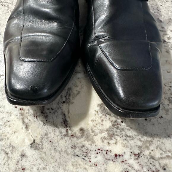 Gucci GG Leather Moccasi Lifford Men\'s slip on loafers size 10 D 100% authentic main image 4